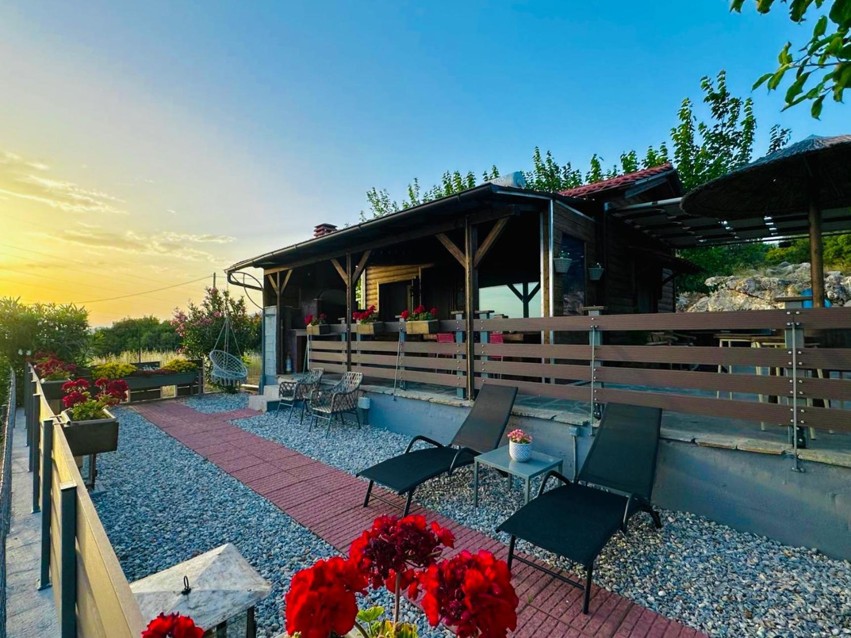 Lotos Villa Amigdhaleon Kültér fotó